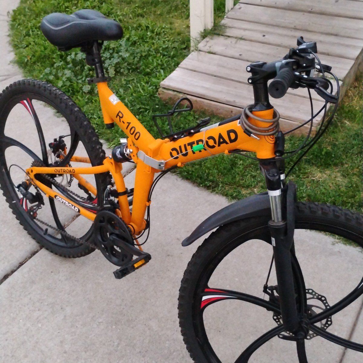 foldable 21speed mountain bike