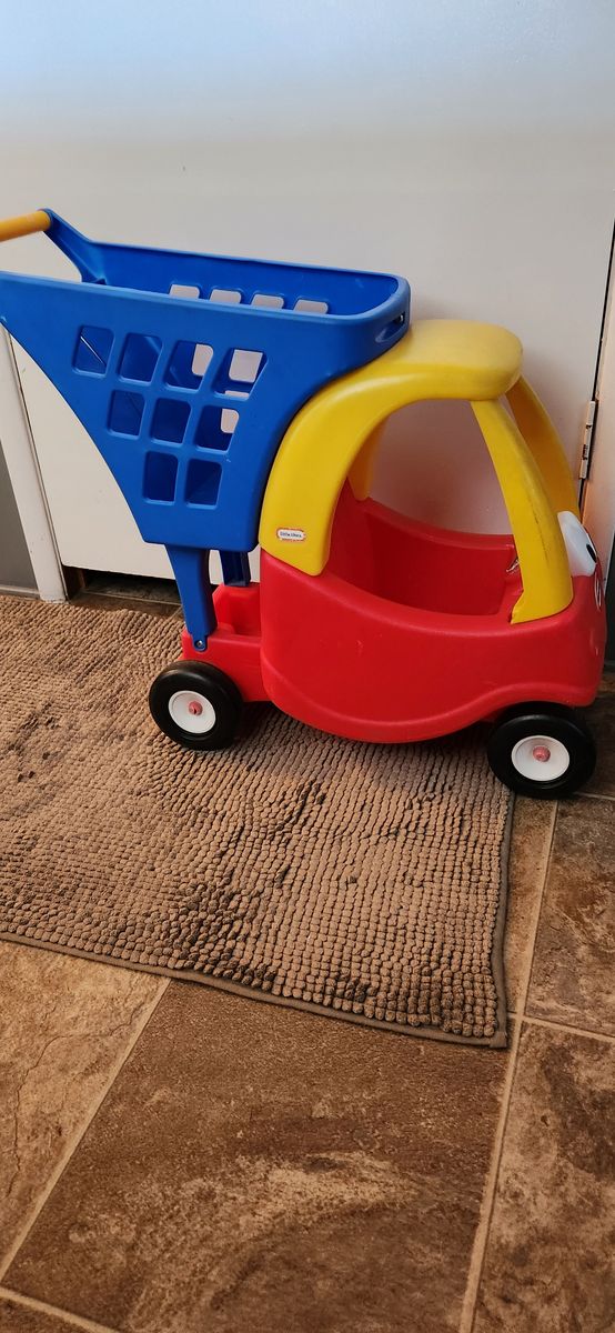 Little Tikes Cozy Coupe Kids Pretend Play Fun Grocery Store Shopping Cart
