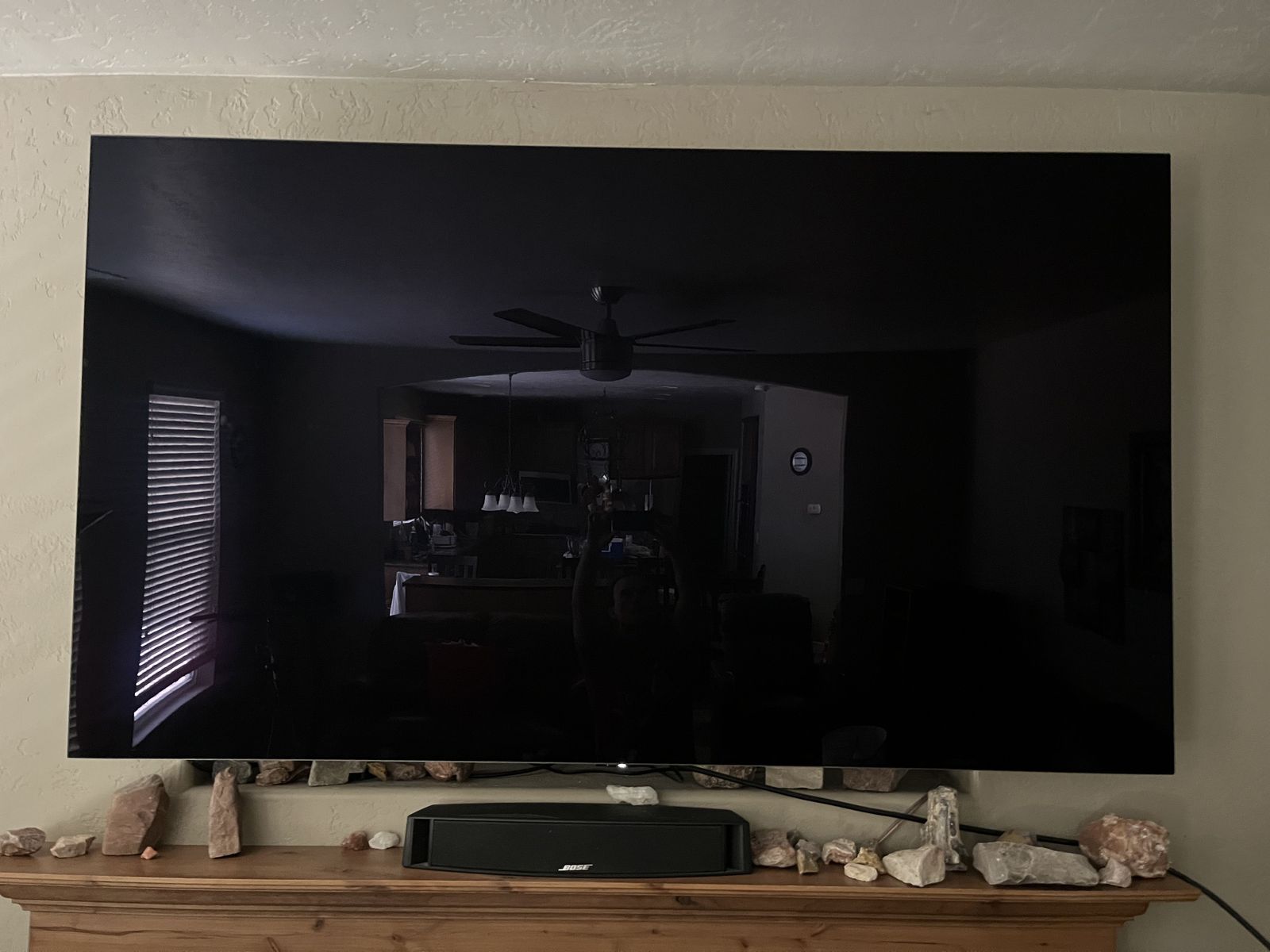 LG OLED 77" Smart TV + wall mount