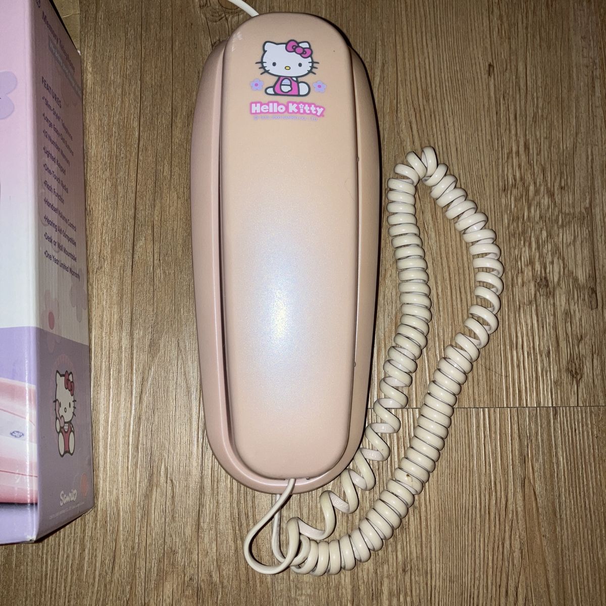 Vintage Hello Kitty GE Memory Telephone W/lighted Keypad Original Sanrio RARE