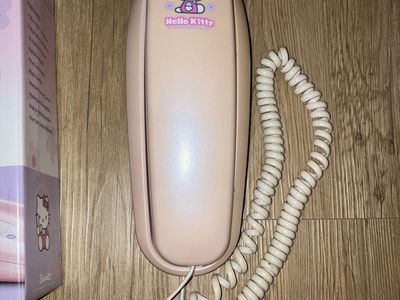 Vintage Hello Kitty GE Memory Telephone W/lighted Keypad Original Sanrio RARE