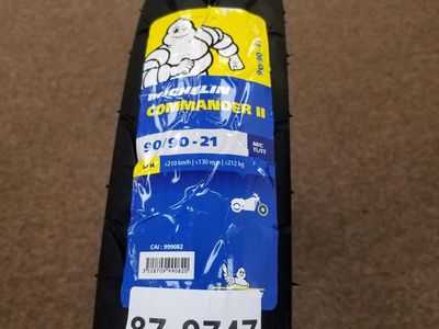 MICHELIN TIRE COMMANDER II FRONT 90/90-21 54H BIAS TL/TT (87-9747-L-R4-S5)