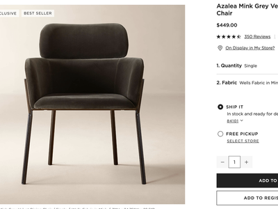 6 Azalea Mink Grey Velvet Dining Chair - Modern Curved Back Upholstered Accent
