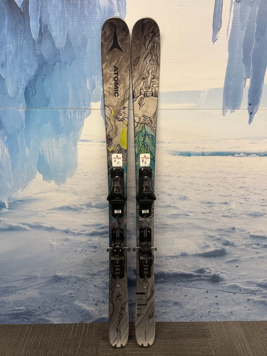 Used 2023 Atomic Bent Chetler 85 160cm Skis w/Atomic M10 Bindings