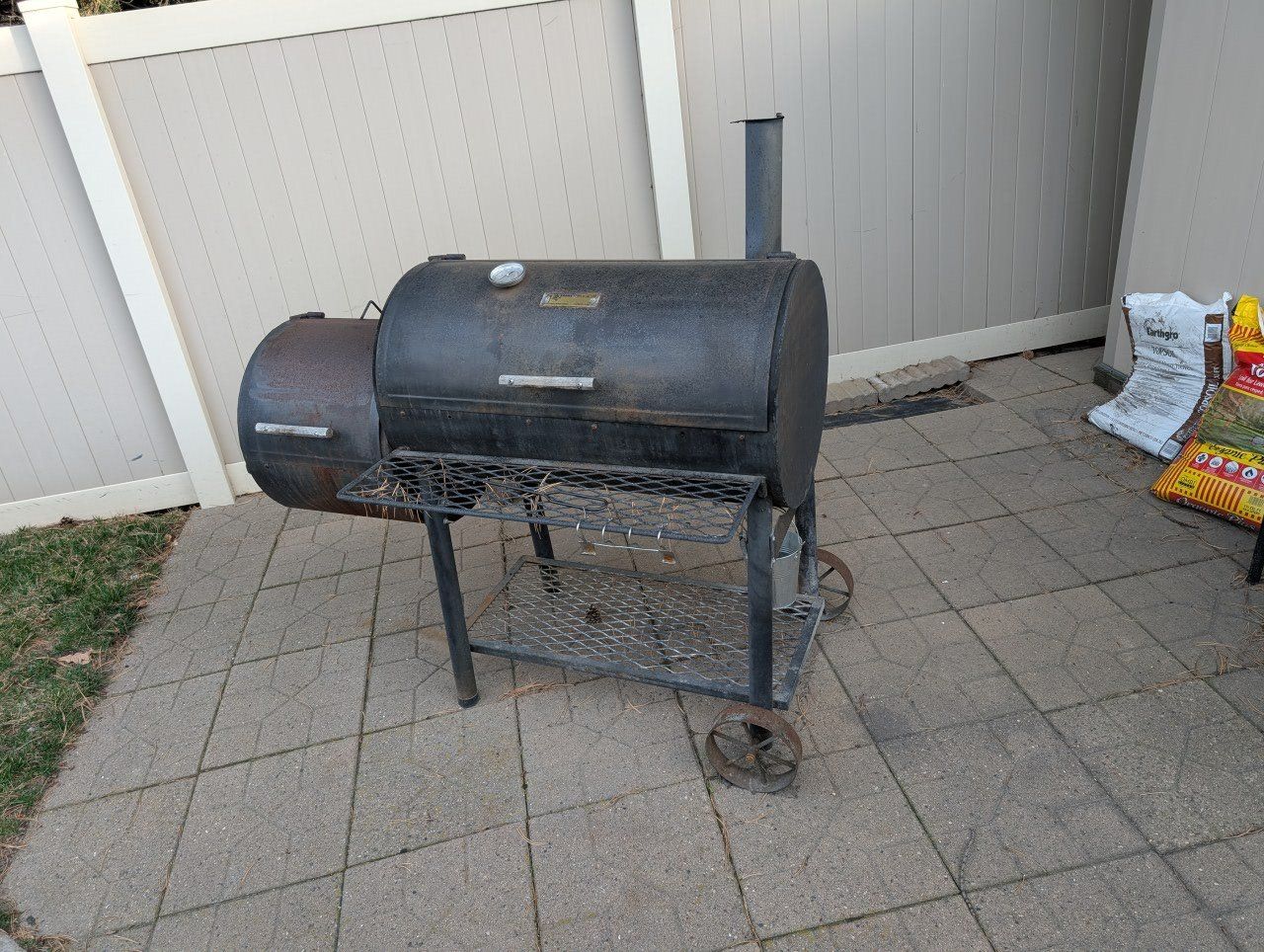 Oklahoma Joe Offset Smoker