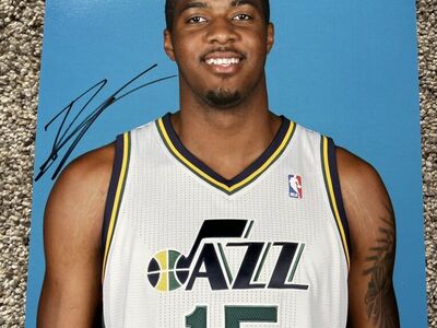 Derrick Favors Autograph Utah Jazz 8x10 Signed NBA