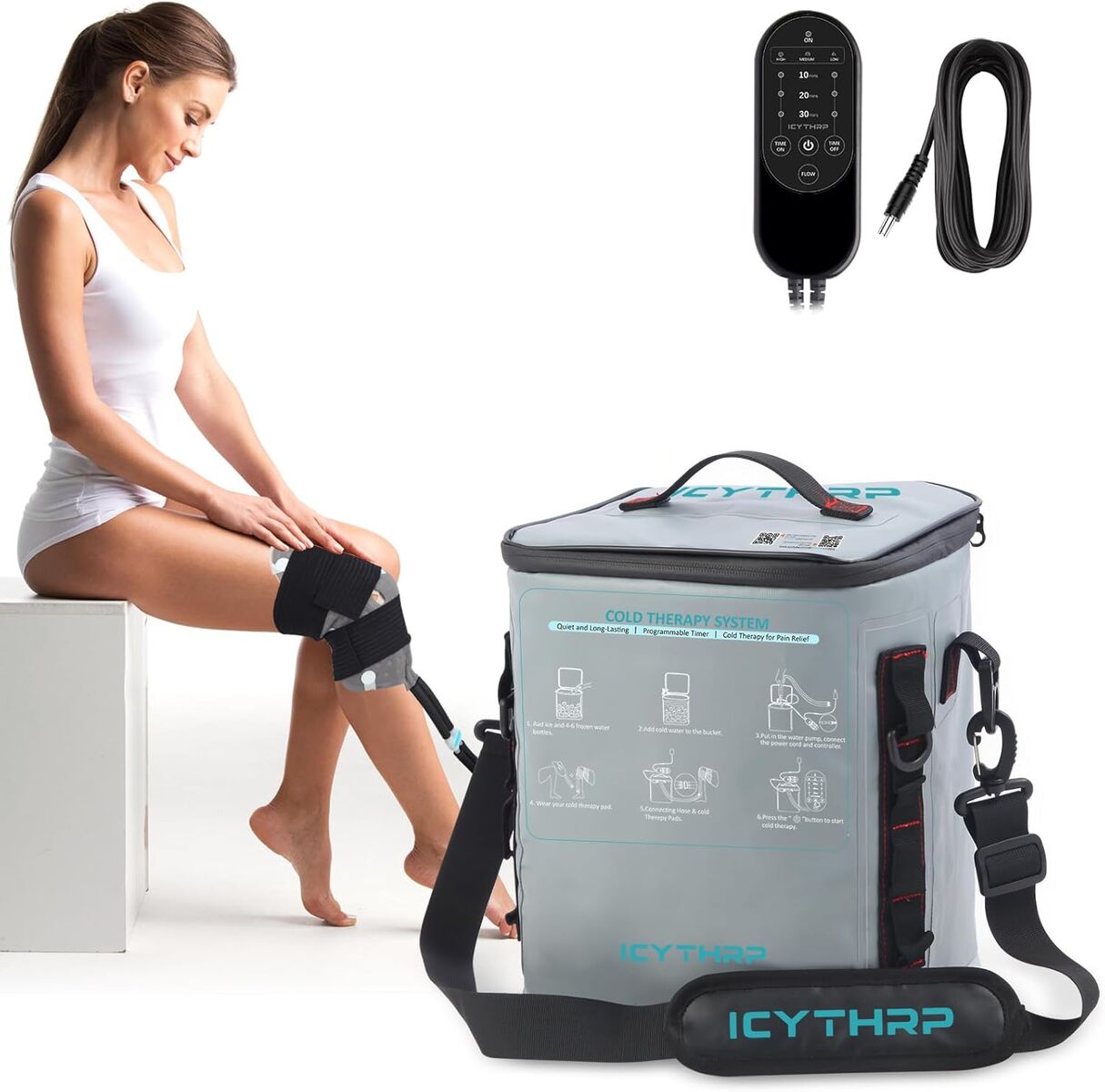 KYTHRP IC07  Portable Ice Therapy, Knee, Shoulder, ankle, feet, Programable Time