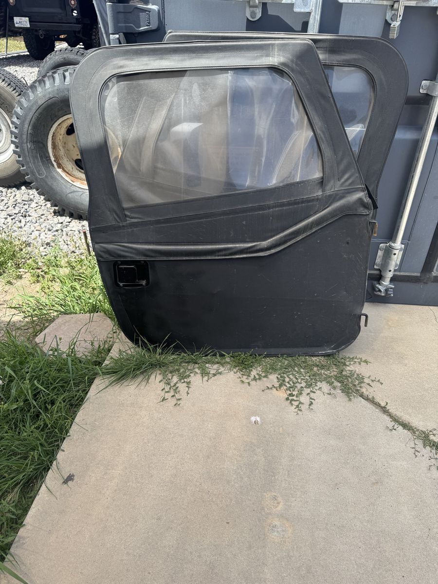 Jeep soft doors