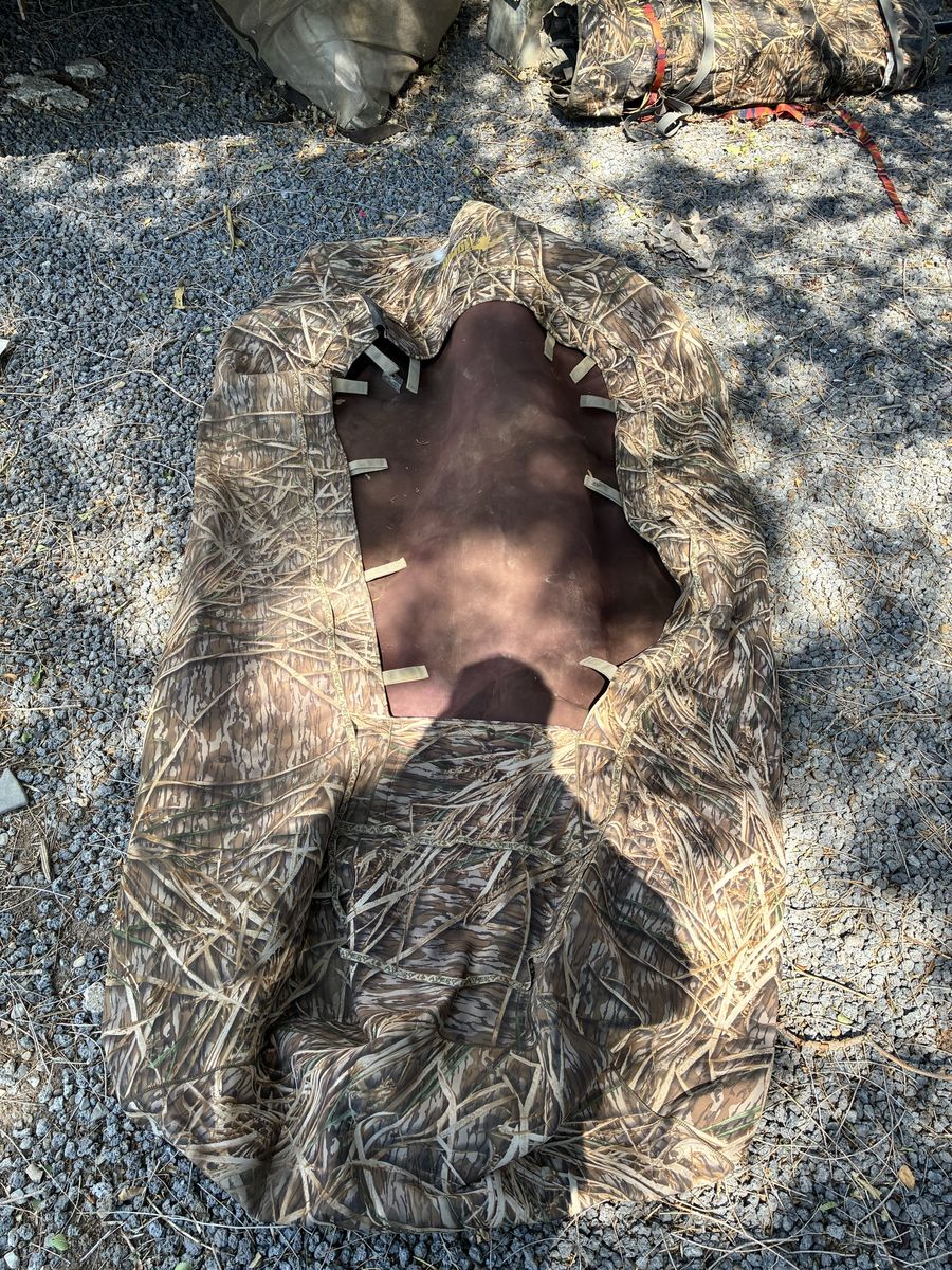 Neoprene Ground Blind Cover