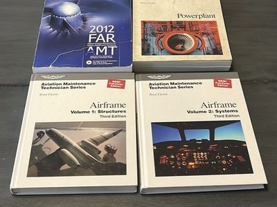 Aviation Maintenance Technician Series FAR AMT Textbooks (4-Book Set)