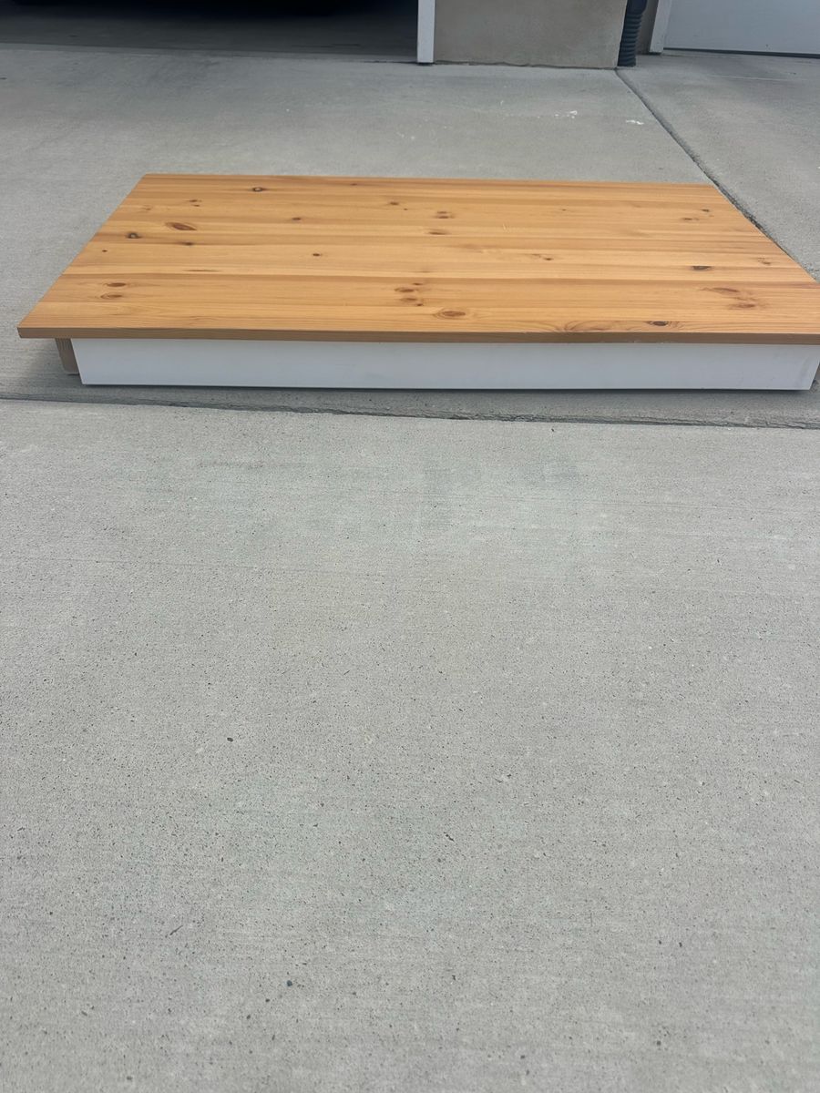 Ikea wood top Table