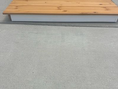 Ikea wood top Table