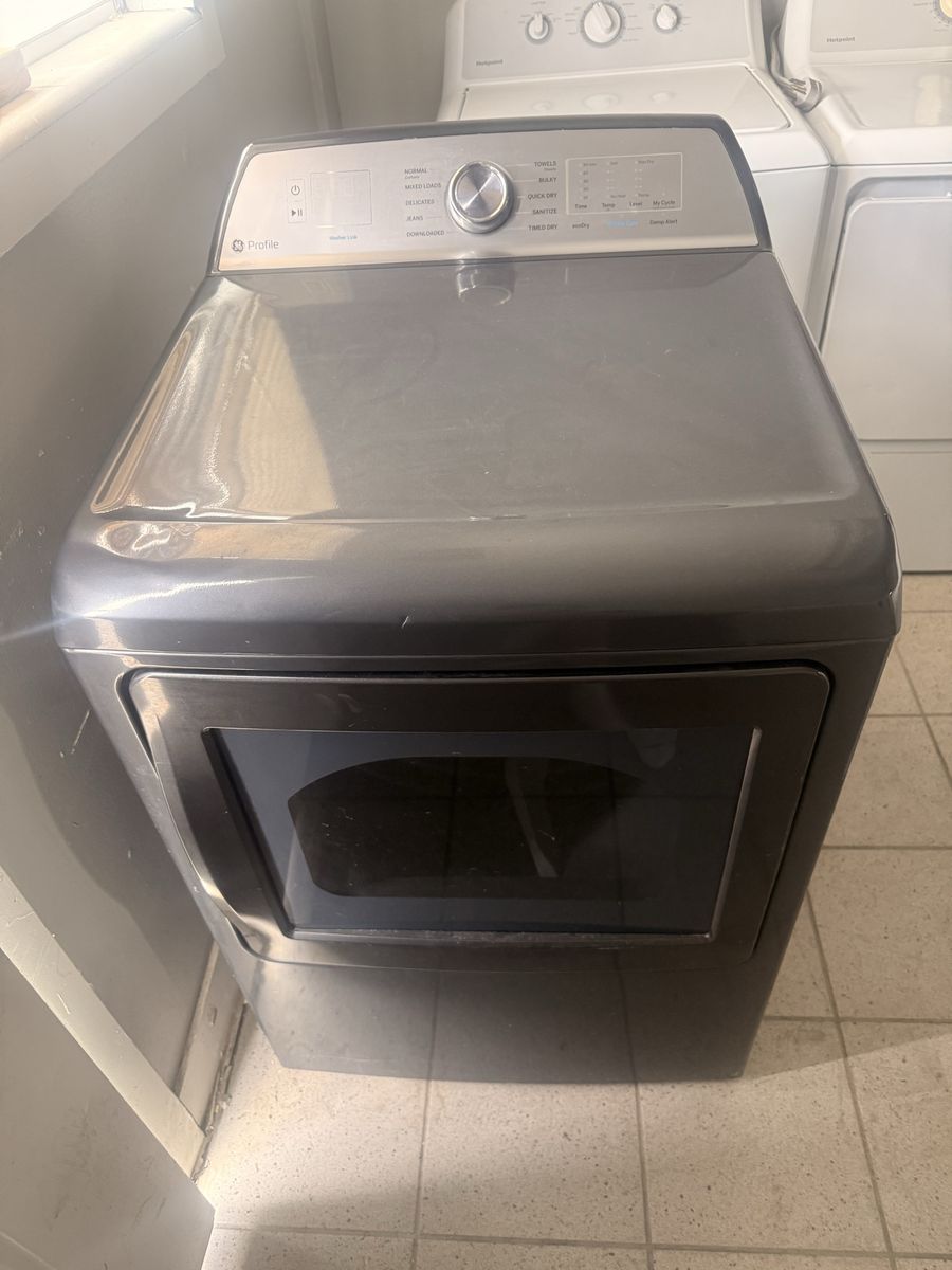 GE Profile PFD95ESSMV 7.8 cu. ft. Smart Electric Dryer with Steam - Sapphire Blue