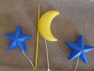 Moon and stars lights bedroom - nursery - night lights