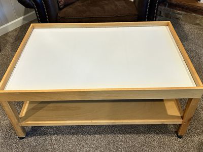 Wooden Activity Table- Kids Play Table, Train or Lego table