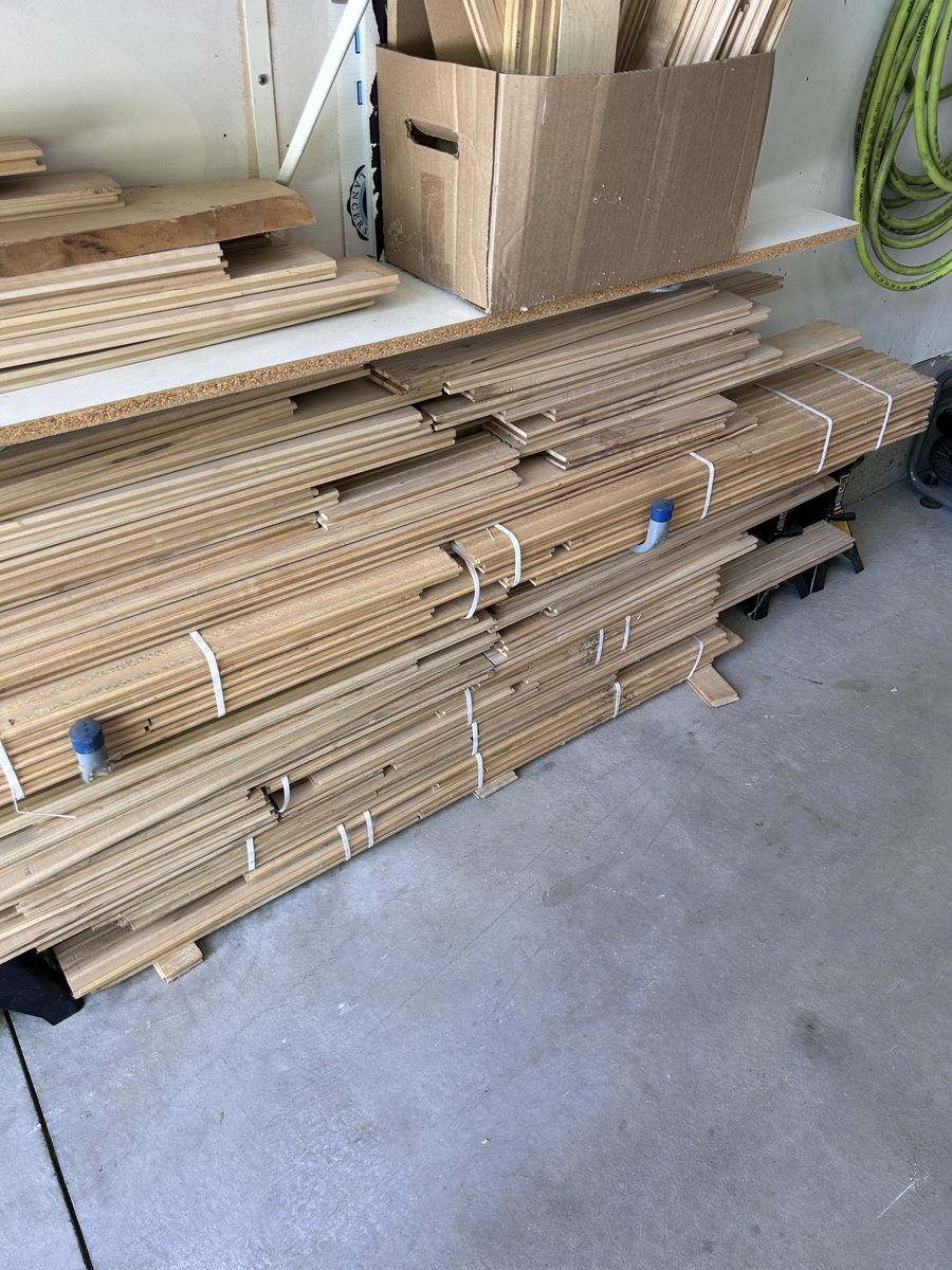 Solid Maple Hardwood Flooring - Approx. 60-80 sq ft - Leftover Project Material