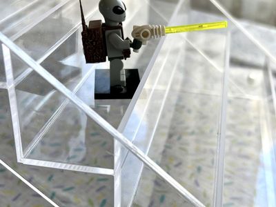 Clear Acrylic Display Shelf Rack for Collectibles - 6-Tier