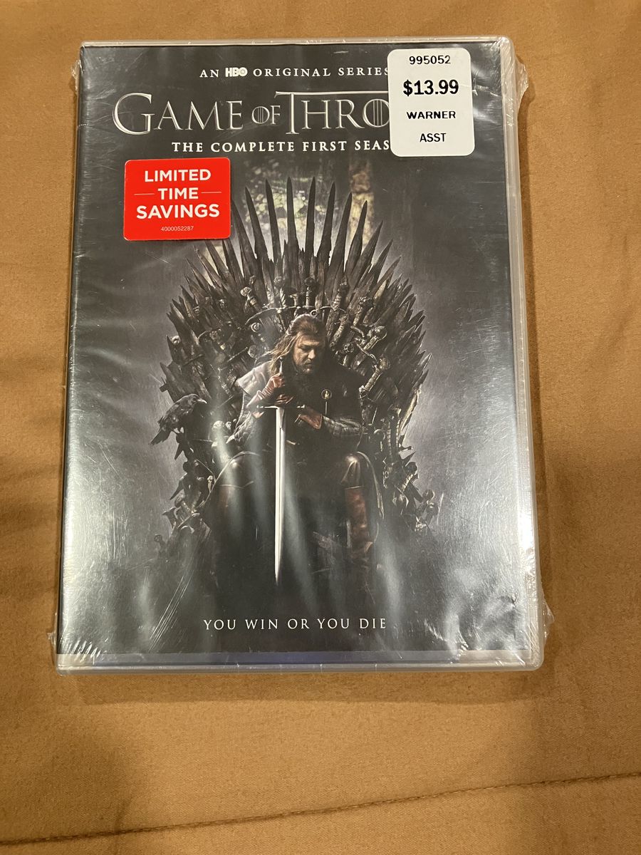 Game Of Thrones DVD