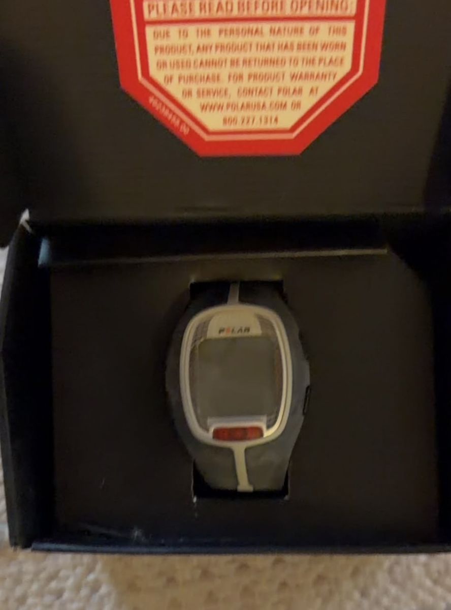 Polar Fitness Tracker Sports Watch with Original Box
