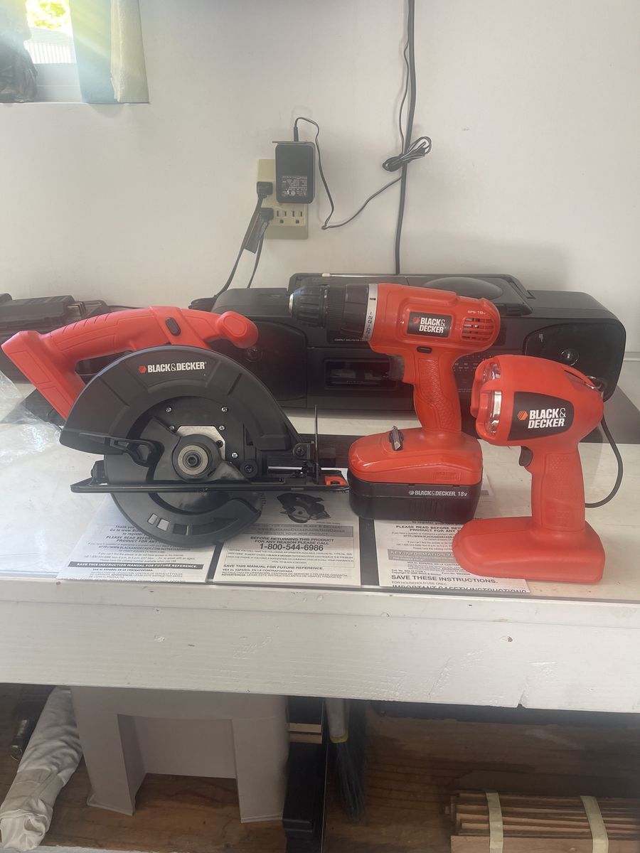 Black & Decker Cordless Tools