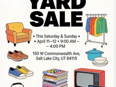 Warehouse/ yard sale