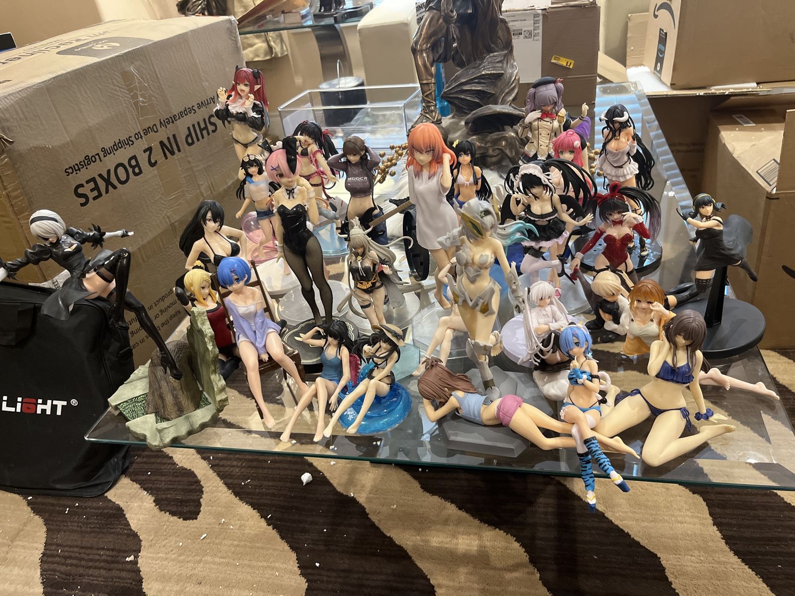 Anime & Manga Figurine Collection - Various Characters & Brands - Excellent Condition Lot
