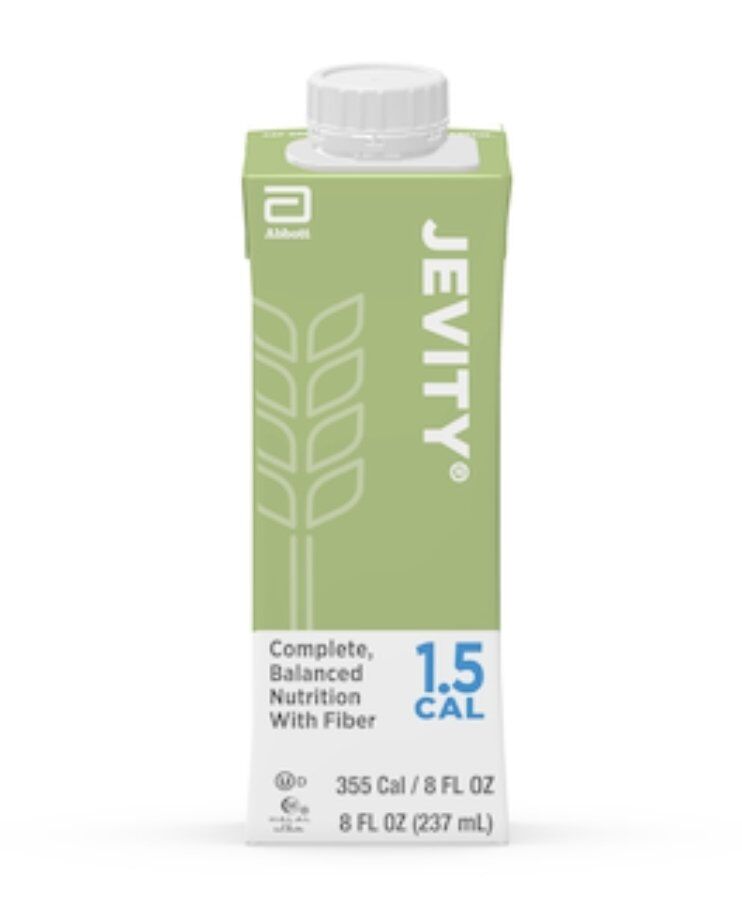 Jevity 1.5 Cal High Protein Fiber 8oz 24ct Case
