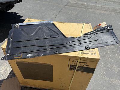 OEM BMW Underbody Shield Panel Left Center (Part # 51757241831) - New w/ Defect