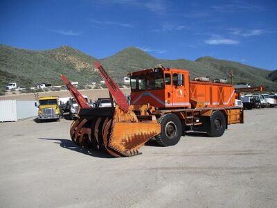 Used Airport Runway Rotary Snow Blower / Plow