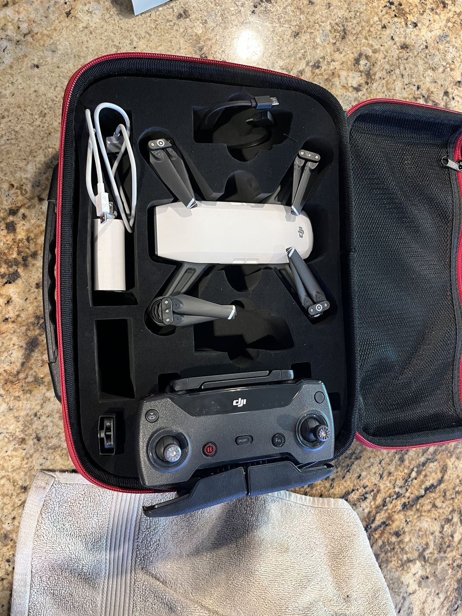 DJI Spark Drone with case