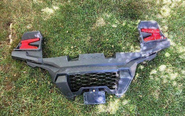 Kawasaki Teryx KRX 1000 OEM Accessories Lot - Windshield, Hood, LED Light Bar headlights, taillights 