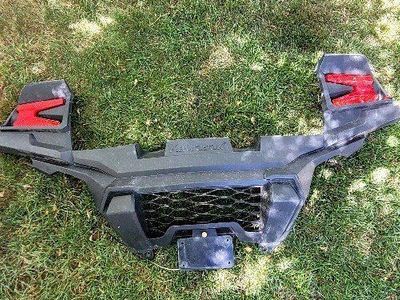 Kawasaki Teryx KRX 1000 OEM Accessories Lot - Windshield, Hood, LED Light Bar headlights, taillights