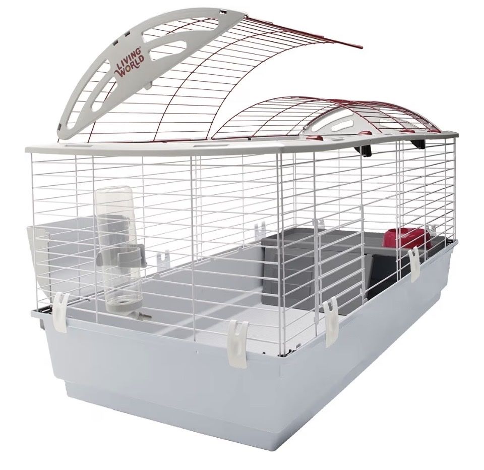 Bunny or guinea pig cage.