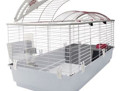 Bunny or guinea pig cage.