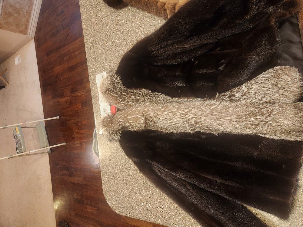 2 fur coats in great shape