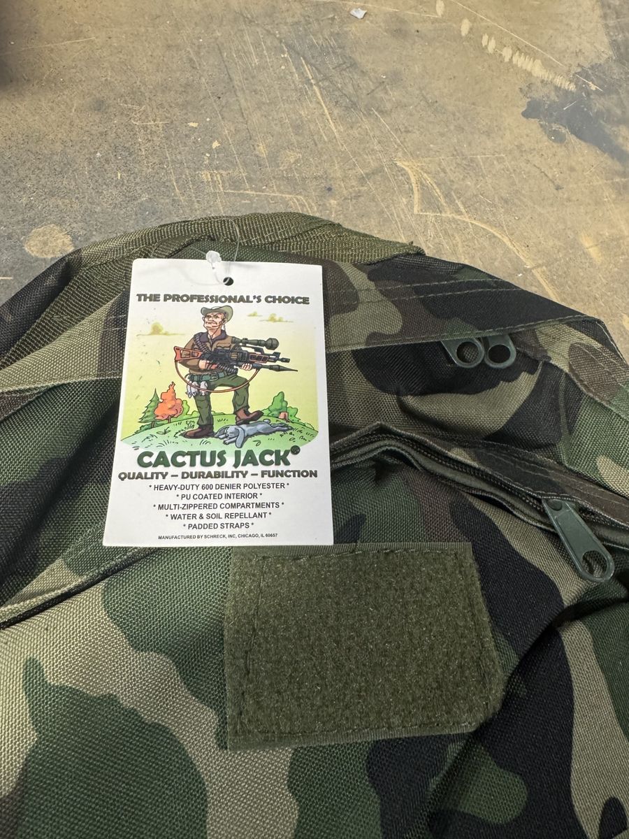 Cactus Jack Backpack CAMO OR BEIGE!!!