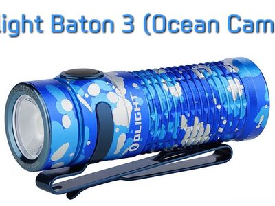 Olight Baton 3 1200 Lumen (Limited Edition Ocean Camo)