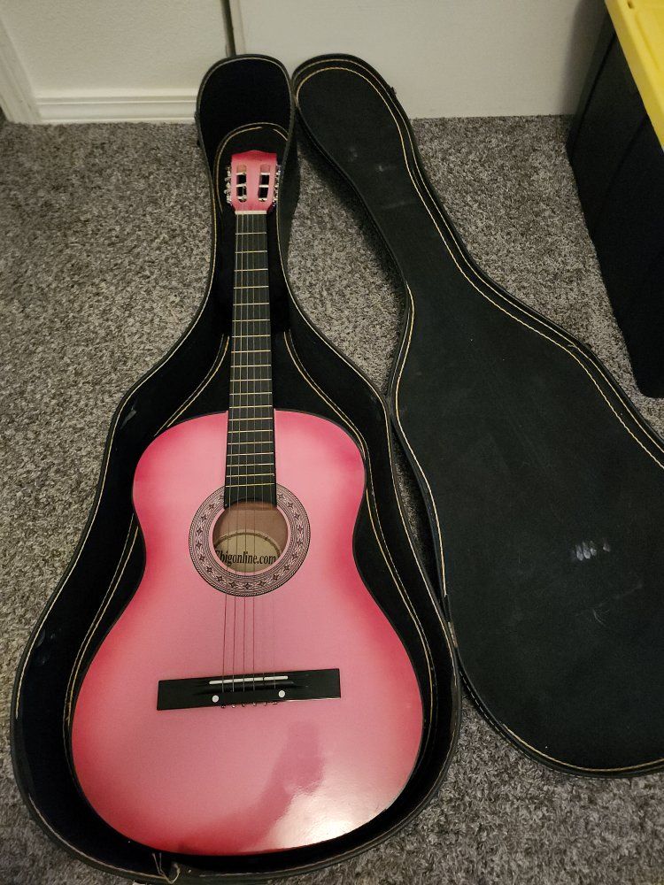Pink Guitar