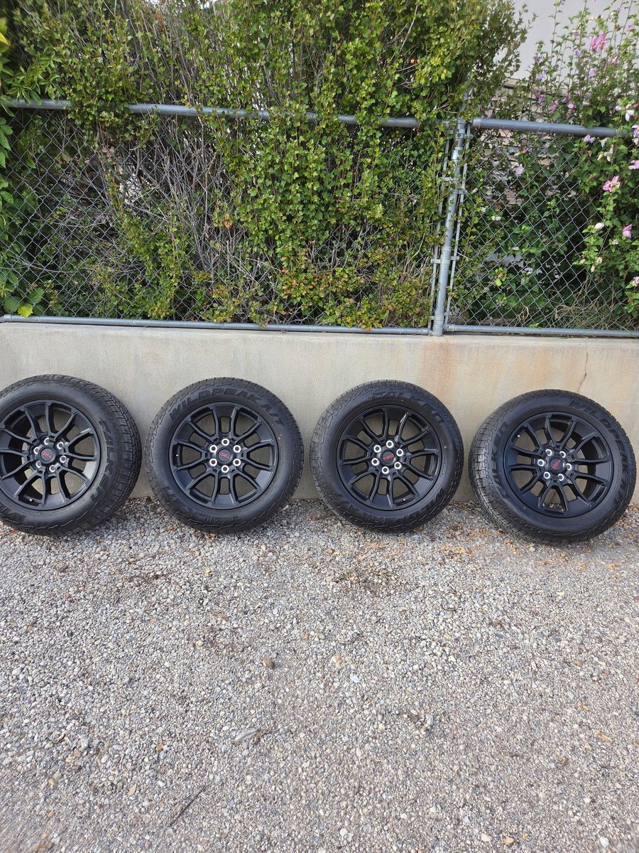 Toyota TRD Wheels & Falken Tires — Set of 4