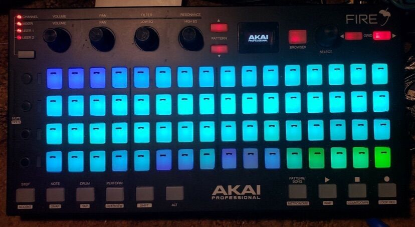Akai Pro Fire (FL Studio Controller)