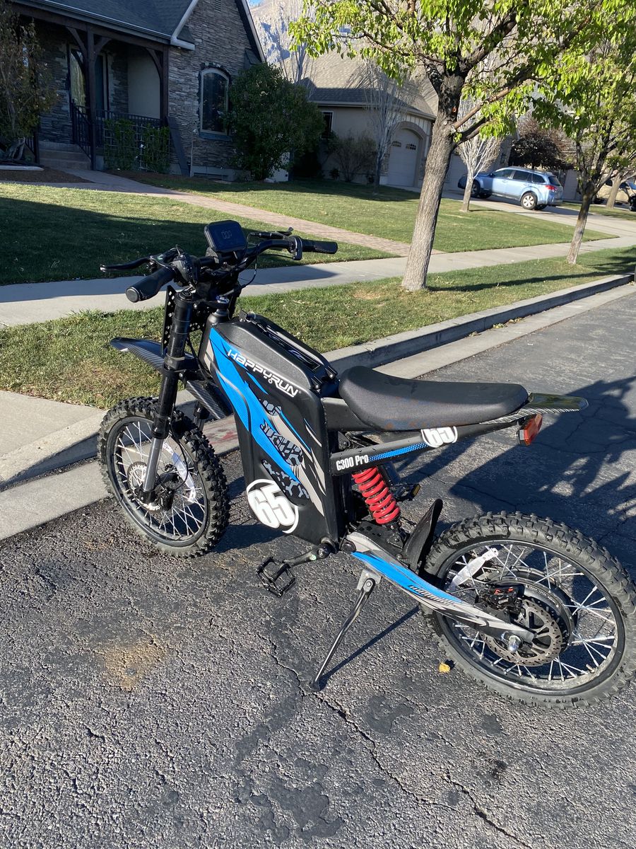 (Need gone now!)6500W Electric Dirt Bike – 50+ MPH – Runs Great – 250 Miles