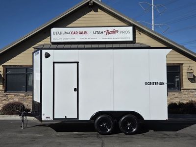 8x14 / 8.5x14 .080 Aluminum PolyCor Exterior Enclosed Cargo Trailer Criterion 2026