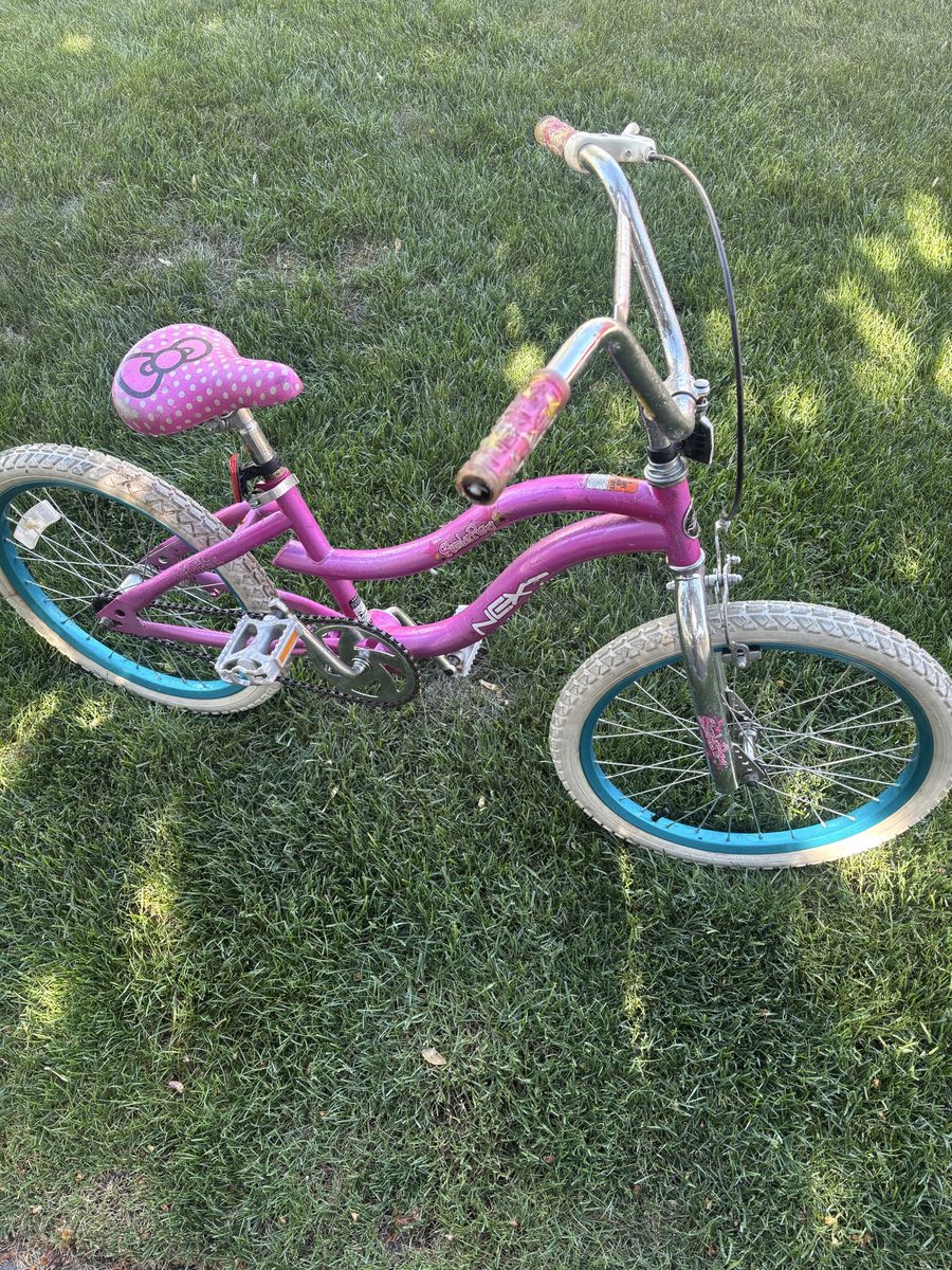 Bike for sale in great condition and ready to be enjoyed for ur little girl 4 to 10 yrs old 40.00 obo cash only