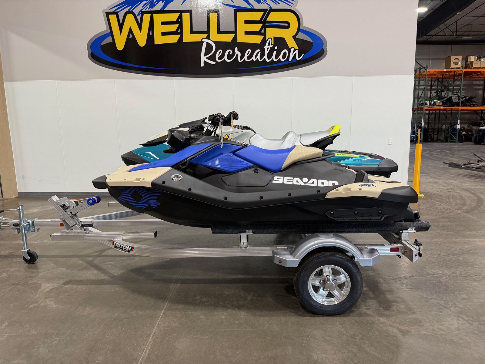 2025 Sea-Doo Spark 1up Trixx 90 with sound     SAND