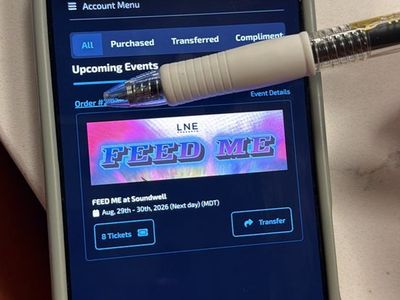 4 Feed Me Concert Tickets - $34.12ea. - Soundwell Salt Lake City - August 29, 2026