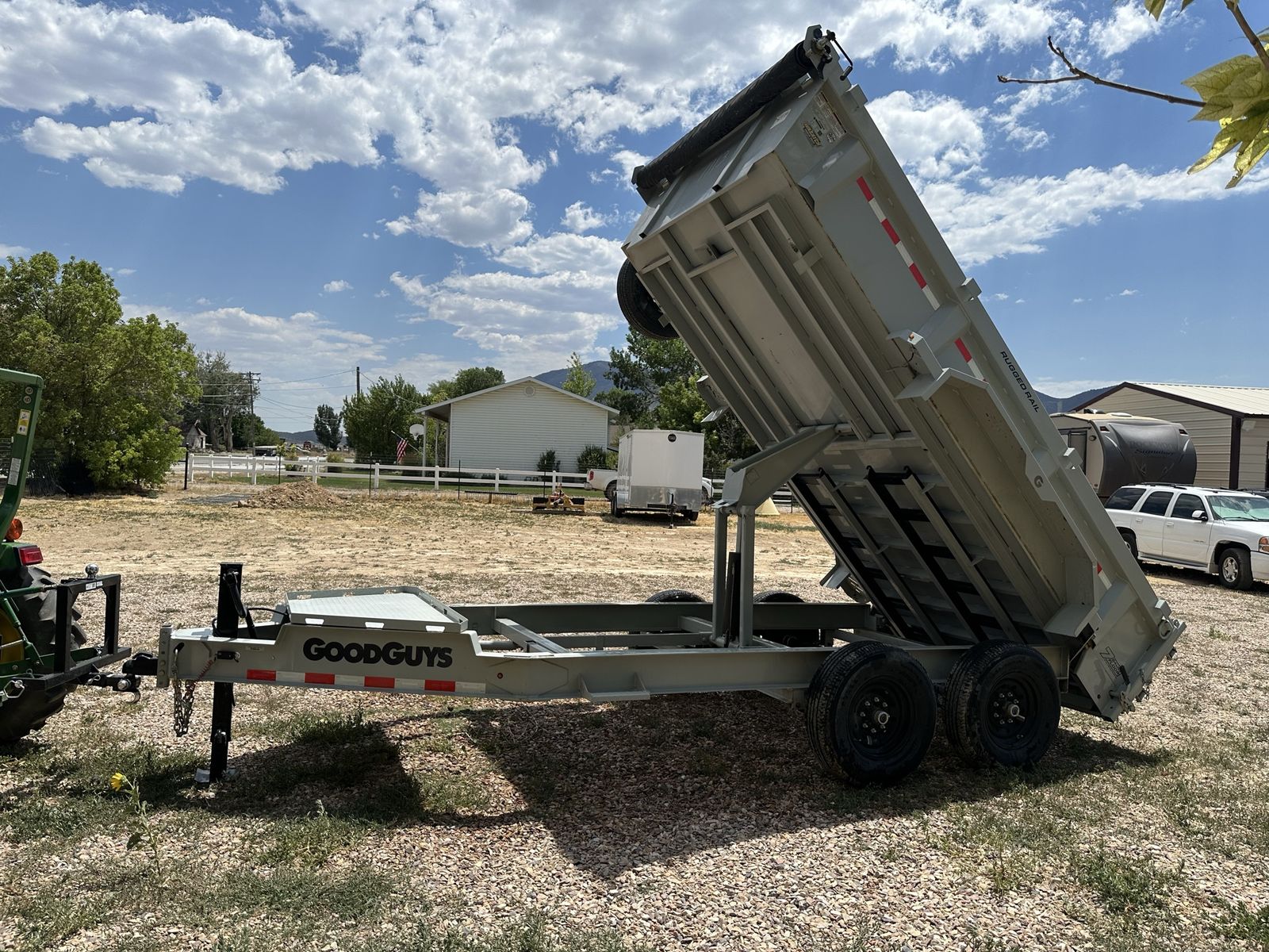 2024 GoodGuys, 7x14, 14,000lb, Dump Trailer