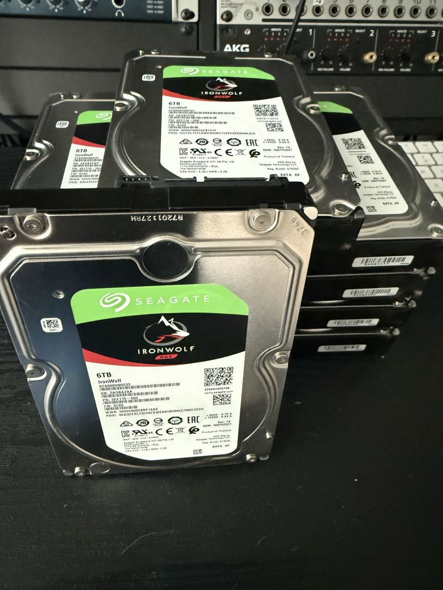 6tb Seagate Ironwolf NAS Hard Drives - 10 Available