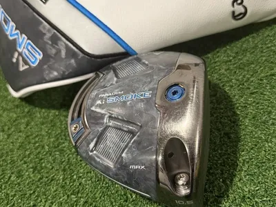 Callaway Paradym Ai Smoke Max 10.5° Driver Head & Head Cover RH Good