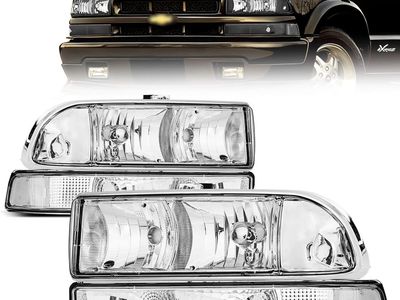 1998-2005 Chevy Blazer, 1998-2004 Chevy S10 Front Headlight Assembly