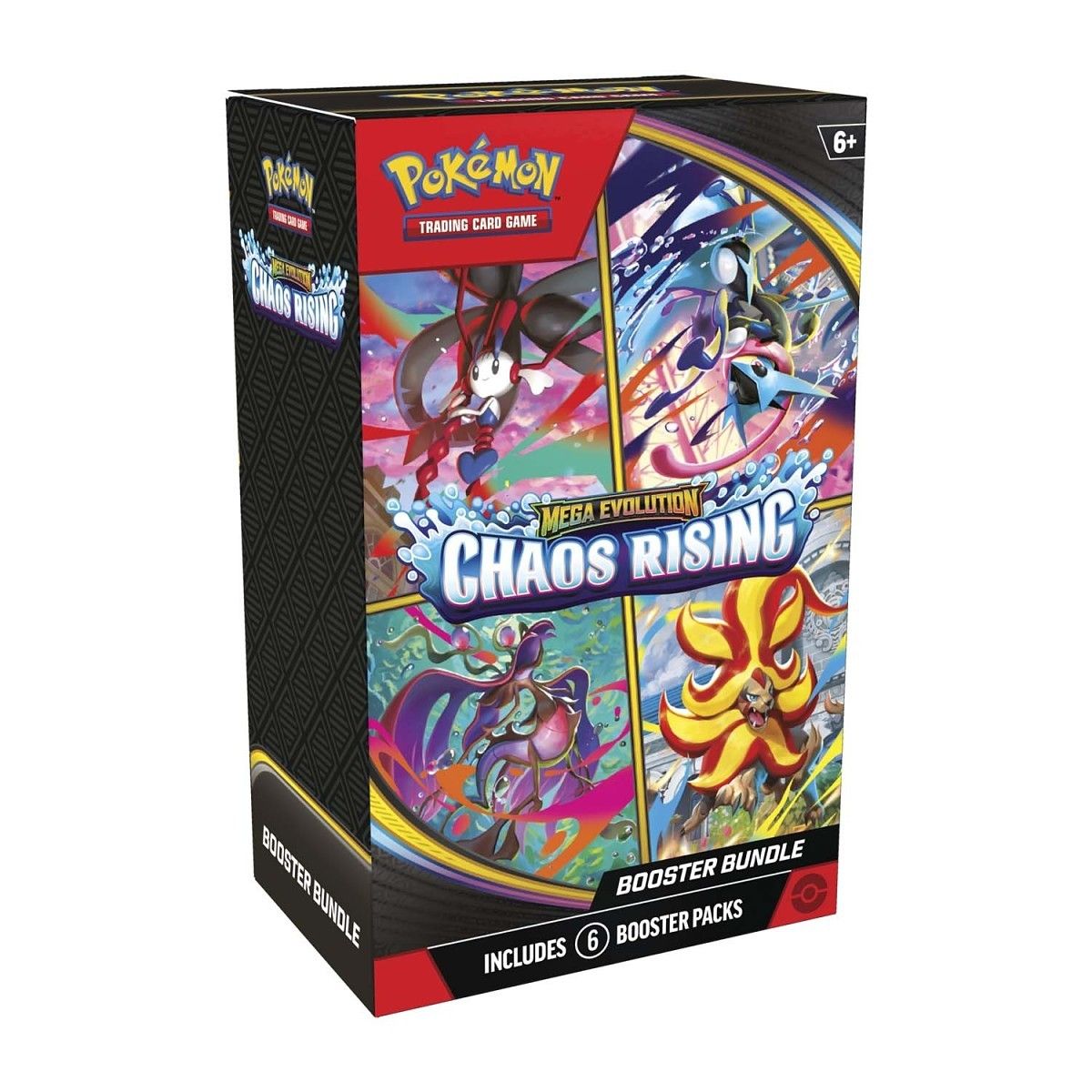 Pokemon Trading Card Game: Mega Evolution Chaos Rising Booster Bundle